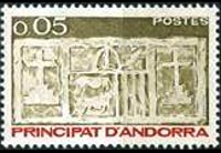 Andorra (French admin) 1983 - set First arms of Andorra: 0,05 fr