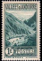 Andorra (amministrazione francese) 1932 - serie Vedute: 1 fr