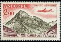 Andorra (French admin) 1961 - set Landscapes: 2 fr