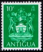 Antigua 1970 - serie Stemma: 10 c