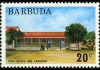 Barbuda 1974 - set Local motifs: 20 c