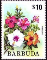 Barbuda 1974 - set Local motifs: 10 $