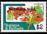 Barbuda 1983 - set Fruits: 2 $