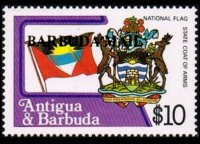 Barbuda 1983 - set Fruits: 10 $