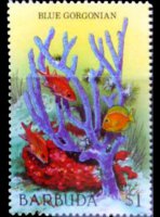 Barbuda 1987 - set Sealife: 1 $