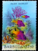 Barbuda 1987 - set Sealife: 7,50 $