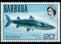 Barbuda 1969 - set Fishes: 20 c