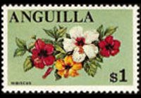 Anguilla 1967 - serie Soggetti vari: 1 $
