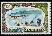 Anguilla 1970 - set Industry and economy: 15 c