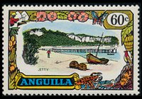Anguilla 1970 - set Industry and economy: 60 c