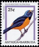 Antigua and Barbuda 1995 - set Birds: 25 c