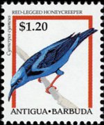 Antigua and Barbuda 1995 - set Birds: 1,20 $