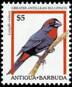 Antigua and Barbuda 1995 - set Birds: 5 $