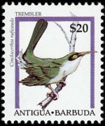 Antigua e Barbuda 1995 - serie Uccelli: 20 $