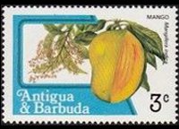 Antigua and Barbuda 1983 - set Fruits: 3 c
