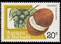 Antigua and Barbuda 1983 - set Fruits: 20 c
