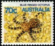 Australia 1984 - set Sea life: 70 c