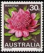 Australia 1968 - serie Fiori: 30 c