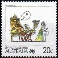Australia 1988 - serie Vivere in società: 20 c