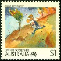 Australia 1988 - serie Vivere in società: 1 $