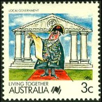 Australia 1988 - serie Vivere in società: 3 c