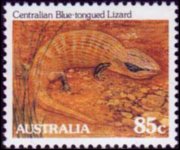 Australia 1982 - serie Rettili e anfibi: 85 c