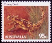 Australia 1982 - serie Rettili e anfibi: 95 c