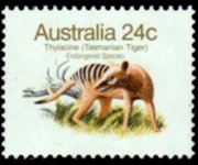 Australia 1981 - serie Animali a rischio di estinzione: 24 c