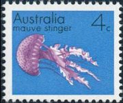 Australia 1973 - serie Vita marina, minerali e piante: 4 c