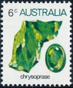 Australia 1973 - serie Vita marina, minerali e piante: 6 c