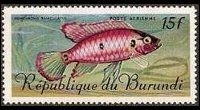 Burundi 1967 - set Tropical fish: 15 fr