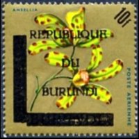 Burundi 1967 - set Flowers - Republic: 10 fr