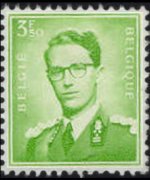 Belgium 1953 - set King Baudouin: 3,50 fr