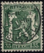 Belgium 1936 - set Coat of arms: 35 c
