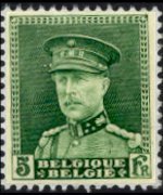 Belgium 1931 - set King Albert I: 5 fr