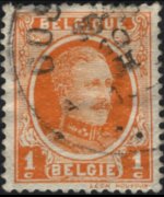 Belgium 1922 - set King Albert I: 1 c
