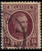 Belgium 1922 - set King Albert I: 15 c