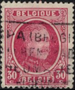 Belgium 1922 - set King Albert I: 30 c