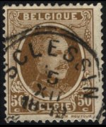 Belgium 1922 - set King Albert I: 50 c