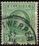 Belgium 1922 - set King Albert I: 5 fr