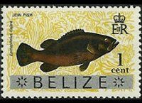 Belize 1973 - set Animals and fishes: 1 c