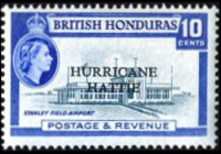 Belize 1953 - set Queen Elisabeth II and various subjects: 10 c