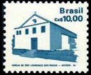 Brazil 1986 - set Architecture: 10 cz