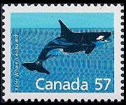 Canada 1988 - set Mammals: 57 c