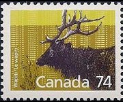 Canada 1988 - set Mammals: 74 c