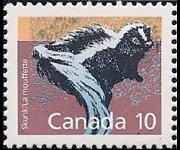 Canada 1988 - set Mammals: 10 c