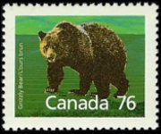 Canada 1988 - set Mammals: 76 c