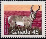 Canada 1988 - set Mammals: 45 c