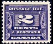Canada 1933 - serie Cifra: 2 c