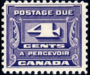 Canada 1933 - set Numerals: 4 c